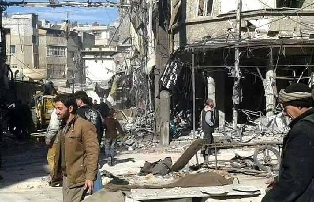 حلب .. حلب || 6 شباط 2015 || Zoom in Syria