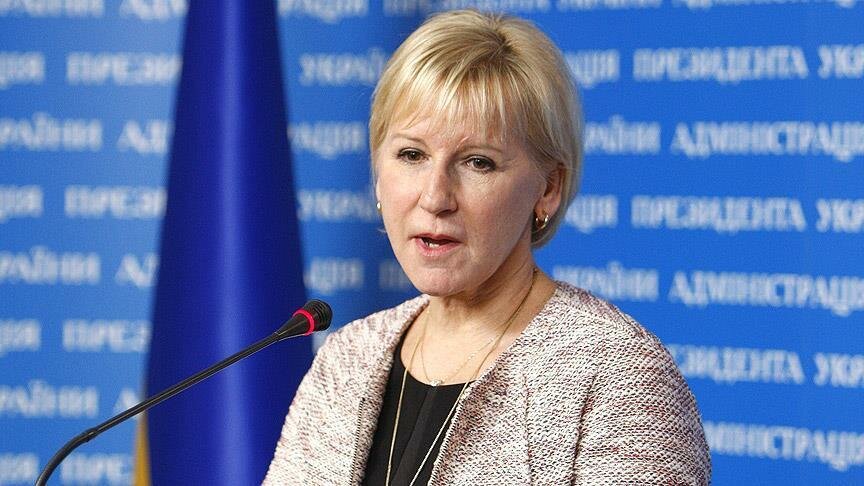 وزيرة الخارجية السويدية: روسيا تستهدف المعارضة السورية لعرقلة مشاركتها في مفاوضات جنيف