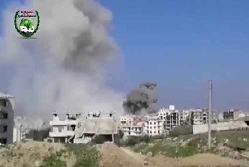 خروقات قوات النظام وسلاح الجو الروسي تستمر في ريف إدلب